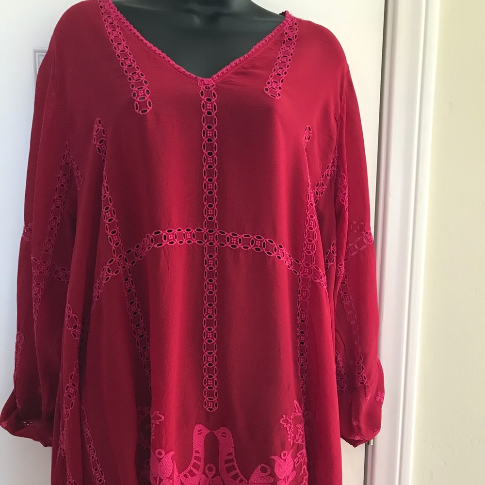Johnny Was tunic, size Large, $115